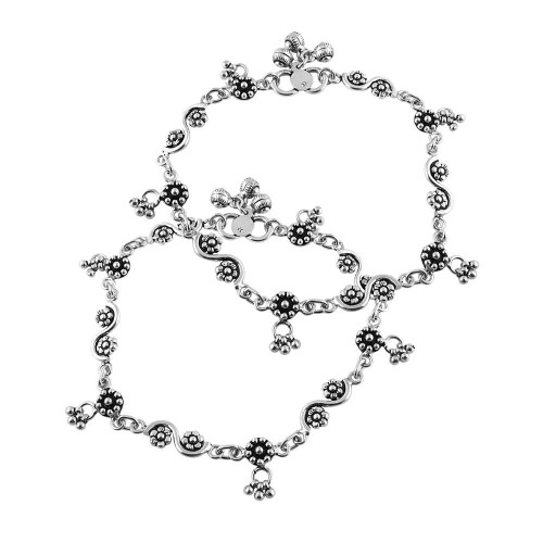 Stylish Design !! 925 Sterling Silver Anklets