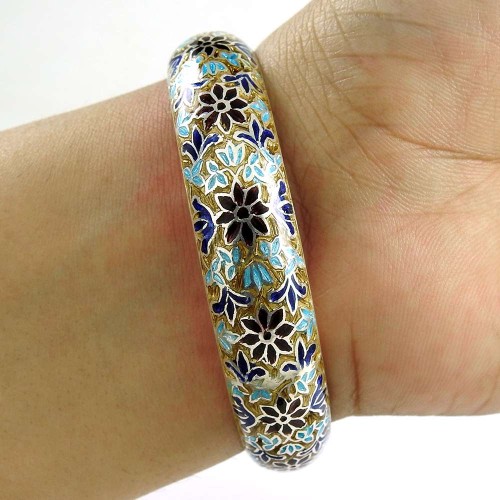 My Sweet ! MeenaKari 925 Sterling Silver Bangle