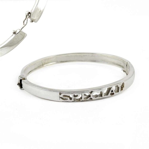 925 sterling silver vintage Jewellery High Polish 925 Sterling Silver Bangle