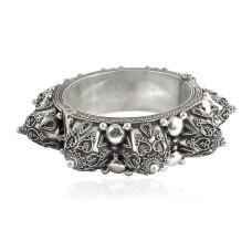 Large Fashion!! 925 Sterling Silver Bangle