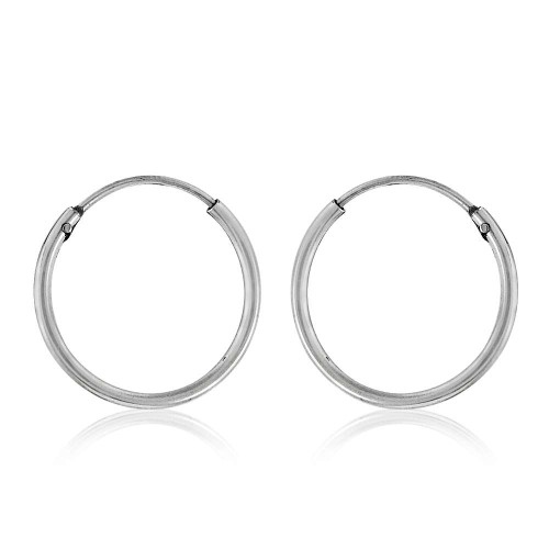 2017 Fashion ! 925 Sterling Silver Hoop Earrings Grossiste