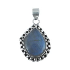 Natural Beauty!! 925 Sterling Silver Labradorite Pendant Exporter