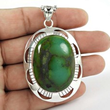 925 sterling silver gemstone Jewellery Charming Turquoise Gemstone Pendant