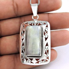 925 sterling silver Jewellery Charming Rainbow Moonstone Pendant