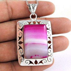 sterling silver fashion Jewellery Charming Fluorite Gemstone Pendant