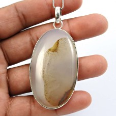 925 Sterling Fine Silver Jewelry Montana Gemstone Pendant Z38