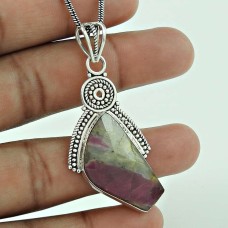 Lavender Dreams! 925 Sterling Silver Rubizosite Pendant Manufacturer India