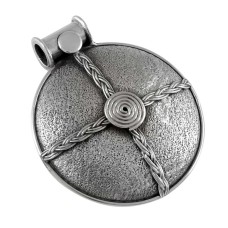 Oxidised Sterling Silver Jewellery Traditional Sterling Silver Pendant Al por mayor