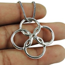 Trendy 925 Sterling Silver Pendant Beautiful 925 Silver Jewellery