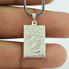 Solid 925 Sterling Silver Zodiac Pendant Jewellery