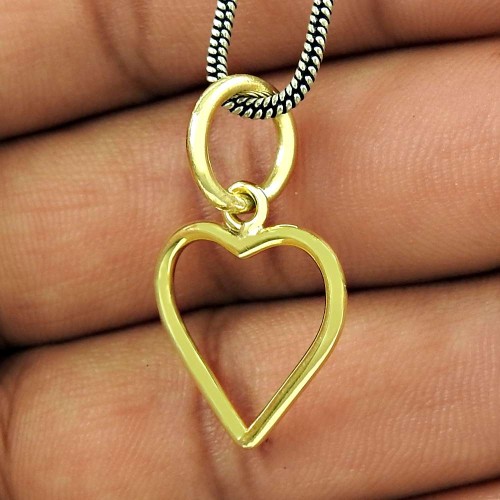 Royal 925 Sterling Silver Jewellery Heart Pendant