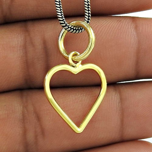 Big Secret 925 Sterling Silver Jewellery Heart Pendant