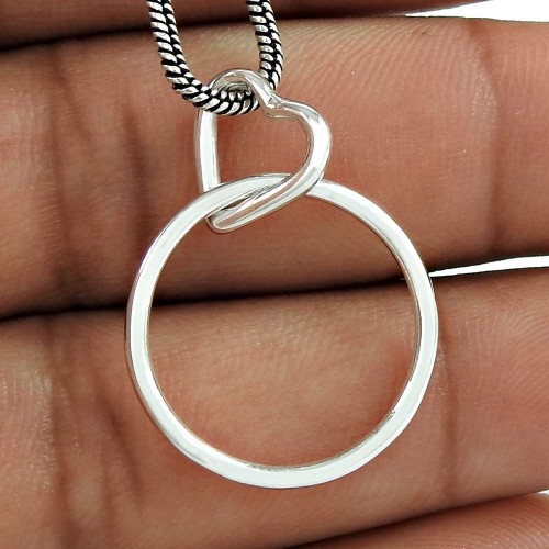 Interesting 925 Sterling Silver Jewellery Pendant De gros