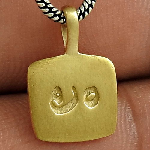 Big Dreamer Gold Plating Solid 925 Sterling Silver Pendant