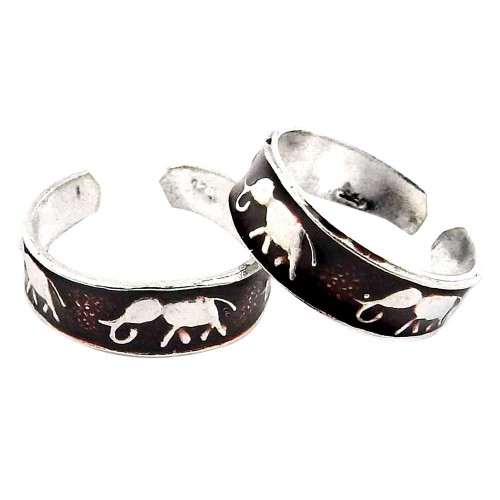 Big Dreamer !! 925 Sterling Silver Toe Rings