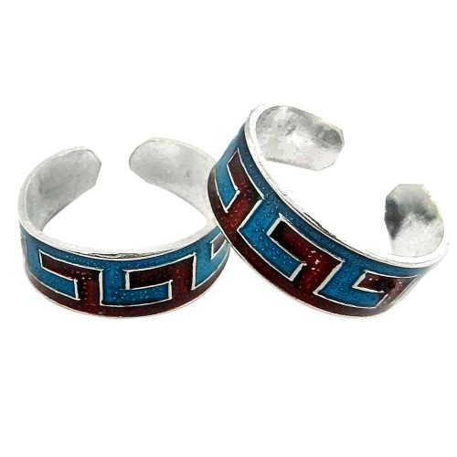 Classy Design !! 925 Sterling Silver Toe Rings