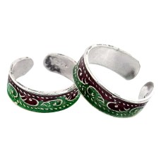 Secret Design ! 925 Sterling Silver Toe Rings