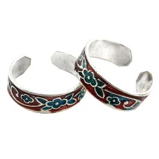 Royal ! 925 Sterling Silver Toe Rings