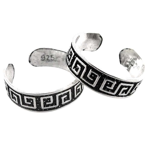 Royal! 925 Sterling Silver Toe Rings