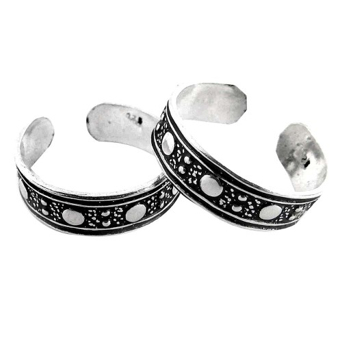 Kiss! 925 Sterling Silver Toe Rings