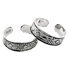 Paradise Bloom! 925 Sterling Silver Toe Rings