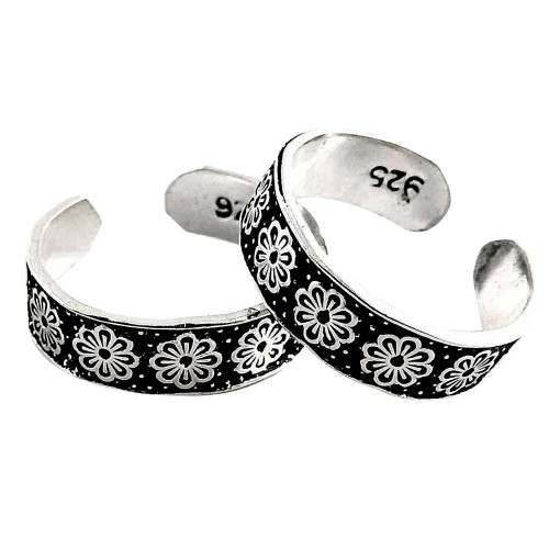 Mystic Princess! 925 Sterling Silver Toe Rings